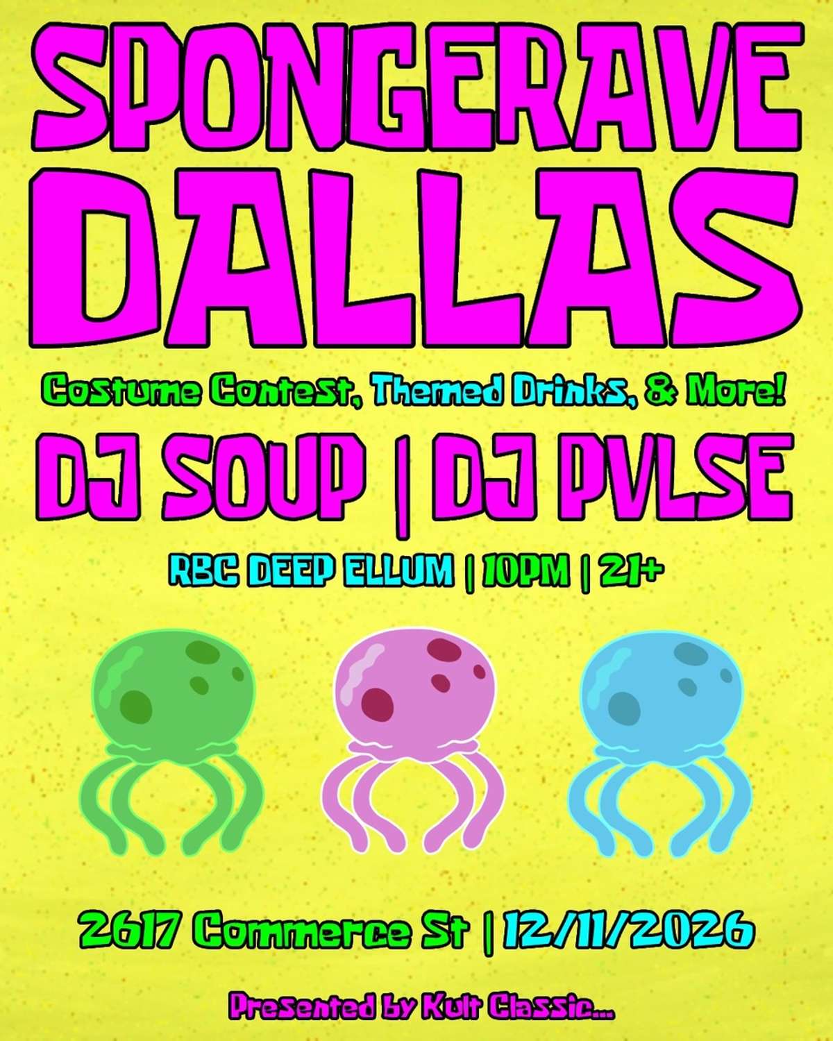 Spongerave Dallas